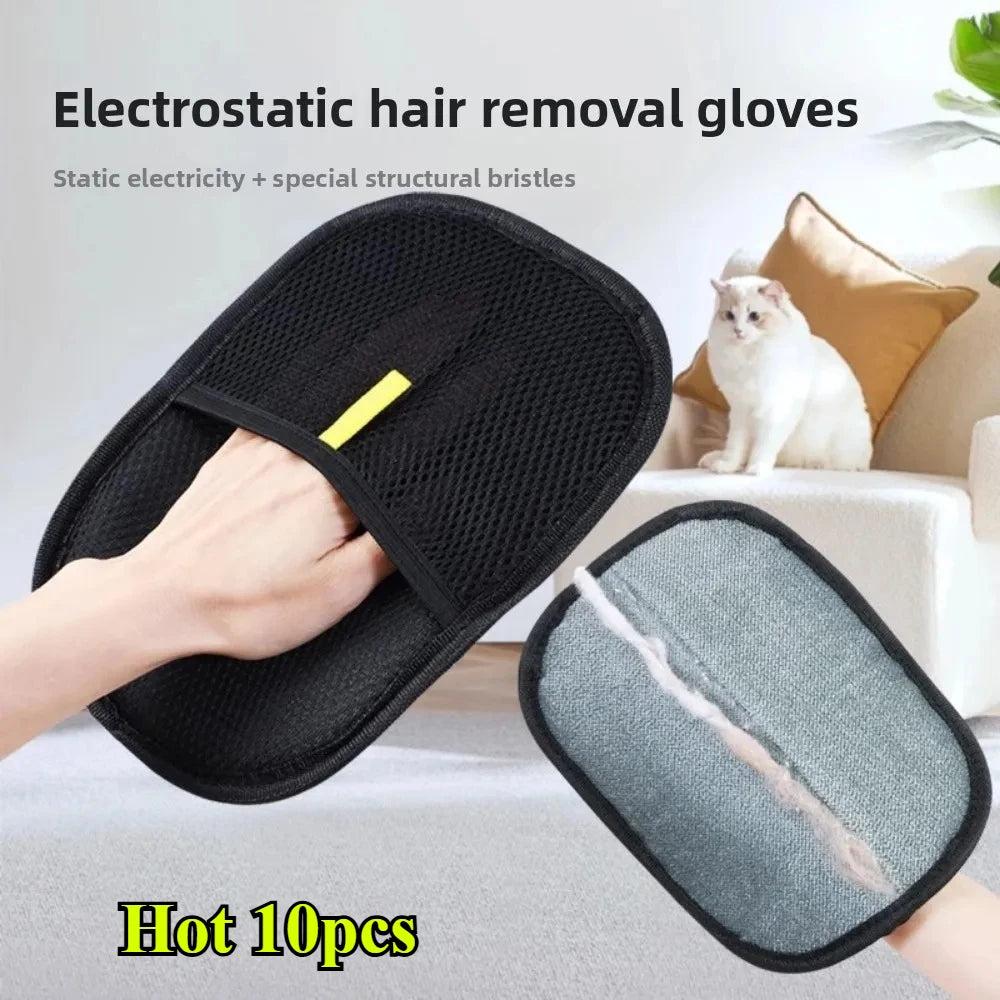 Pet Hair Removal Tools Cats Hair Glove Etc. Mittens Dog Brush Pet Cleaning Gloves Goods for Dogs Dog Grooming Equipment Supplies