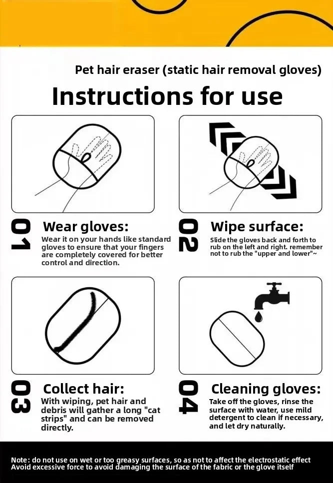 Pet Hair Removal Tools Cats Hair Glove Etc. Mittens Dog Brush Pet Cleaning Gloves Goods for Dogs Dog Grooming Equipment Supplies
