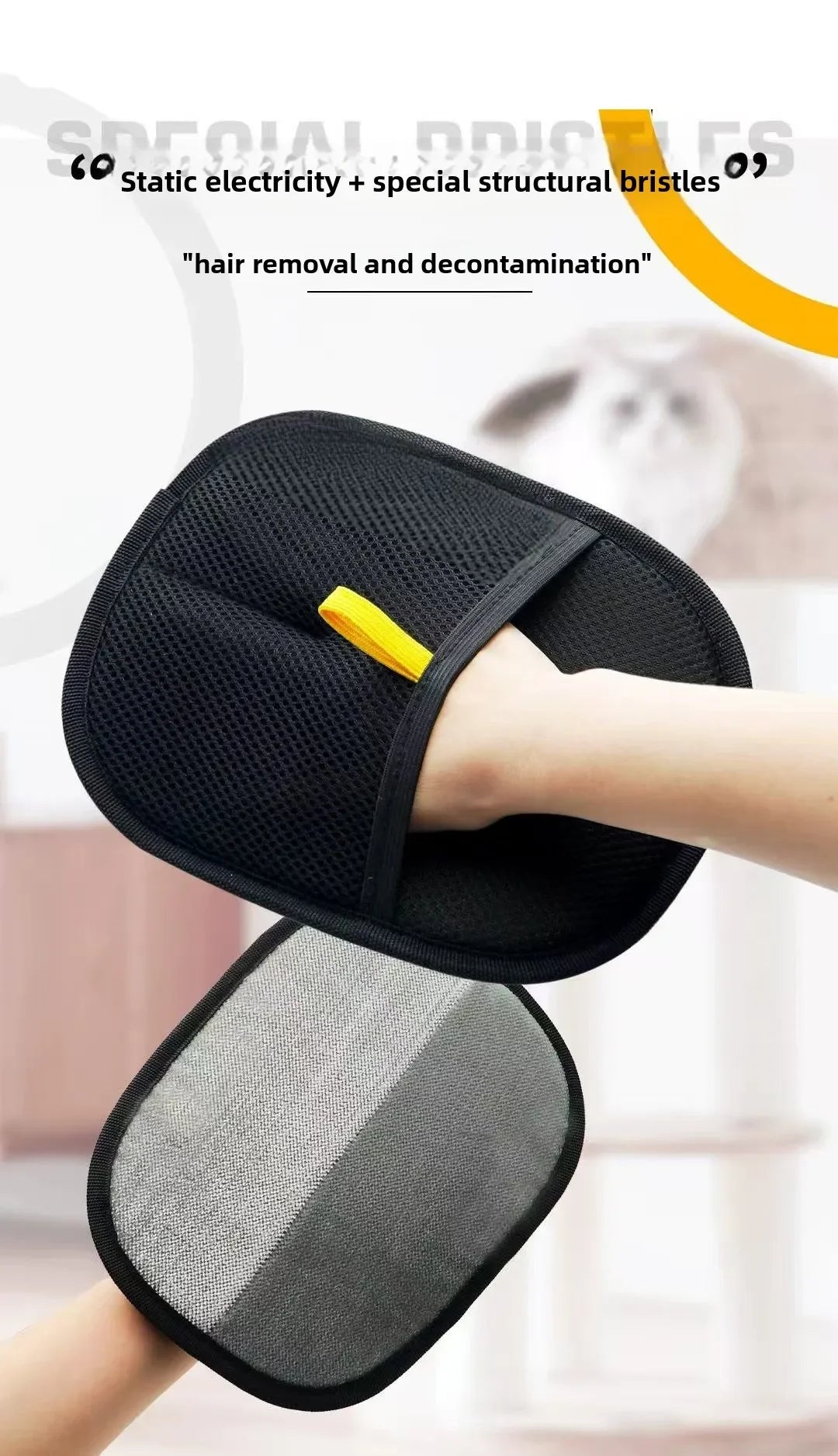 Pet Hair Removal Tools Cats Hair Glove Etc. Mittens Dog Brush Pet Cleaning Gloves Goods for Dogs Dog Grooming Equipment Supplies