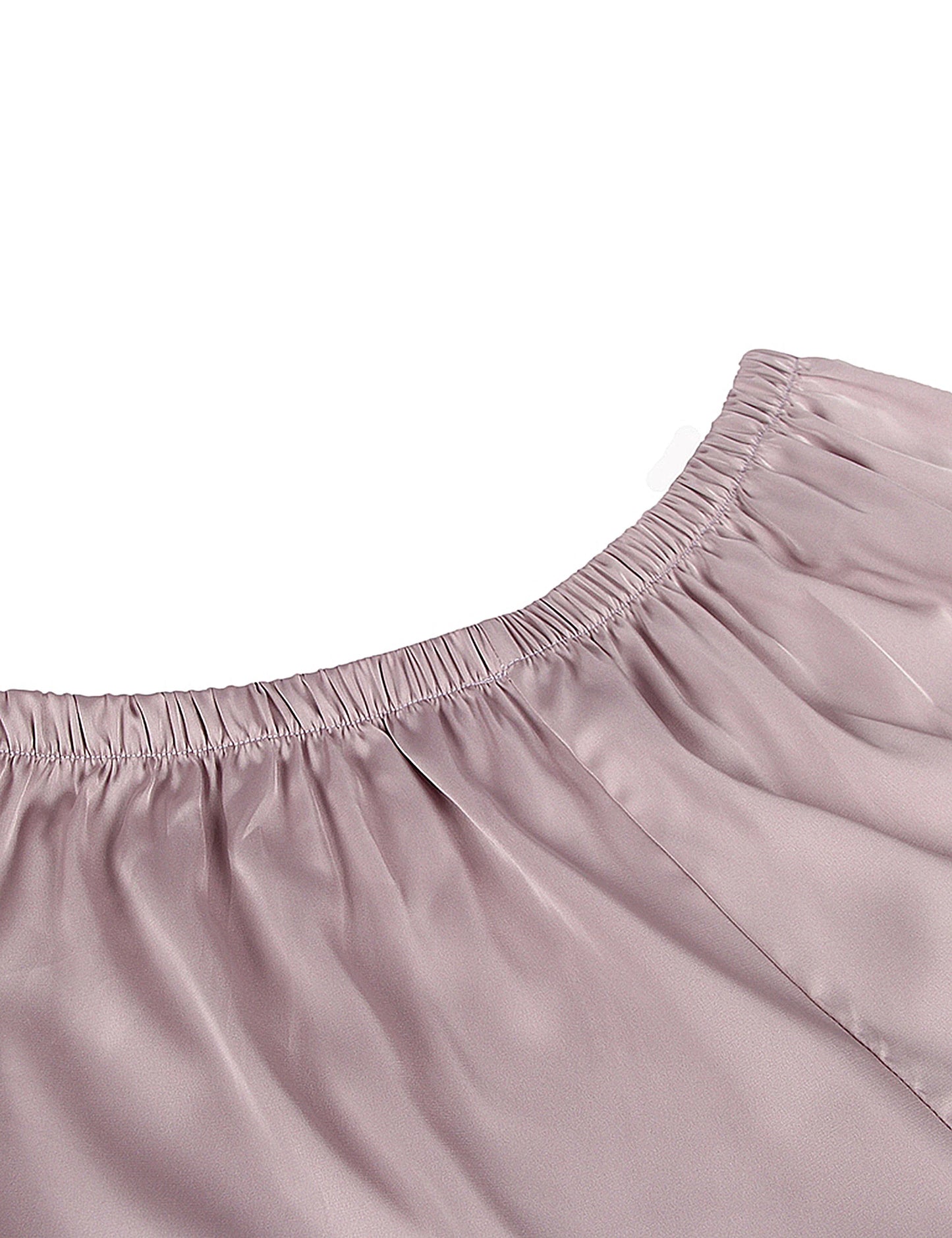 Comeondear Plus Size Satin Ruffle Pajama Set - Luxe Cami & Shorts Sleepwear