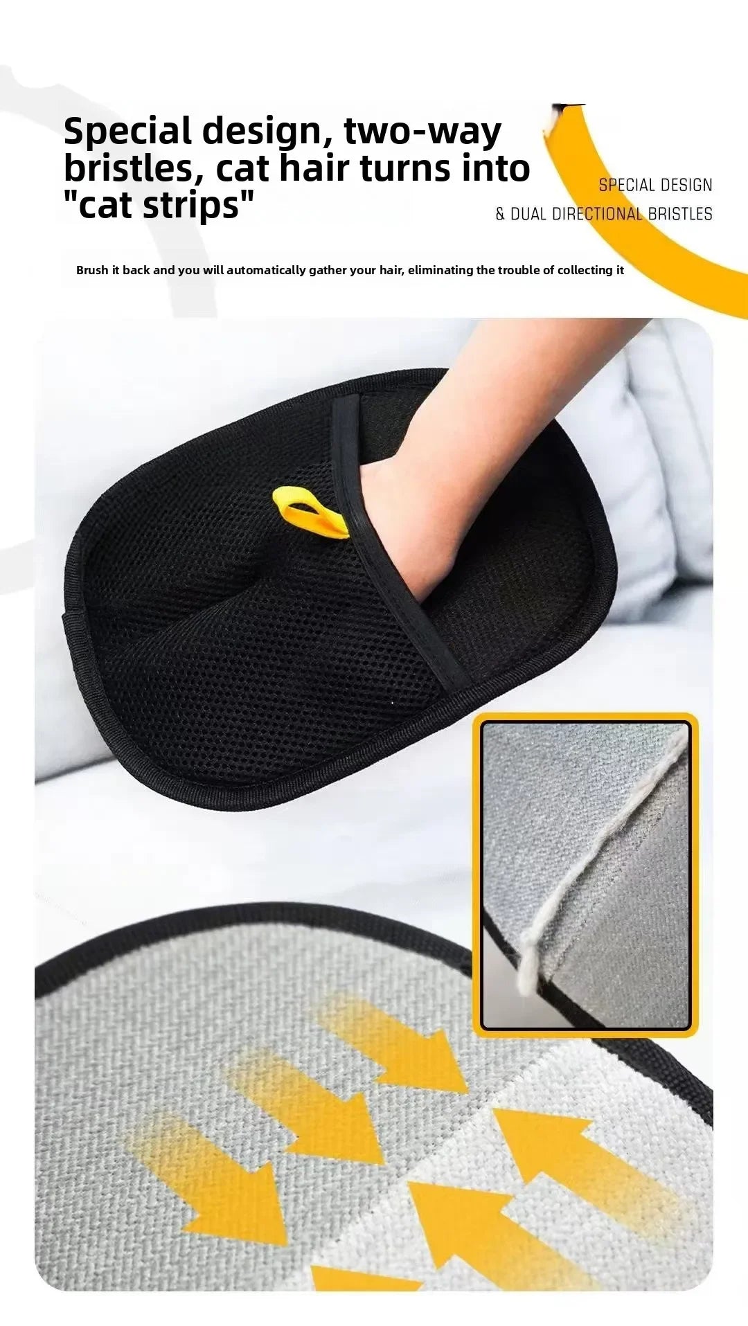 Pet Hair Removal Tools Cats Hair Glove Etc. Mittens Dog Brush Pet Cleaning Gloves Goods for Dogs Dog Grooming Equipment Supplies