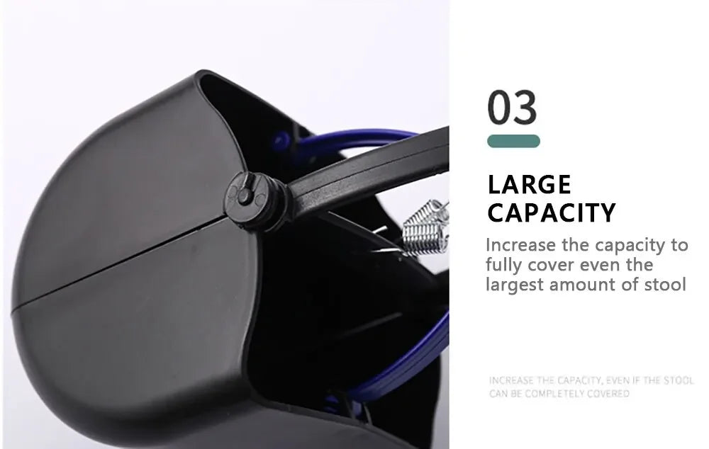 Cat Poop Scoop Clean Waste Cleaning Tools Pet Supplies Cleaner Pooper Scooper Pet Dog Long Handle Pet Pooper Scooper Dog