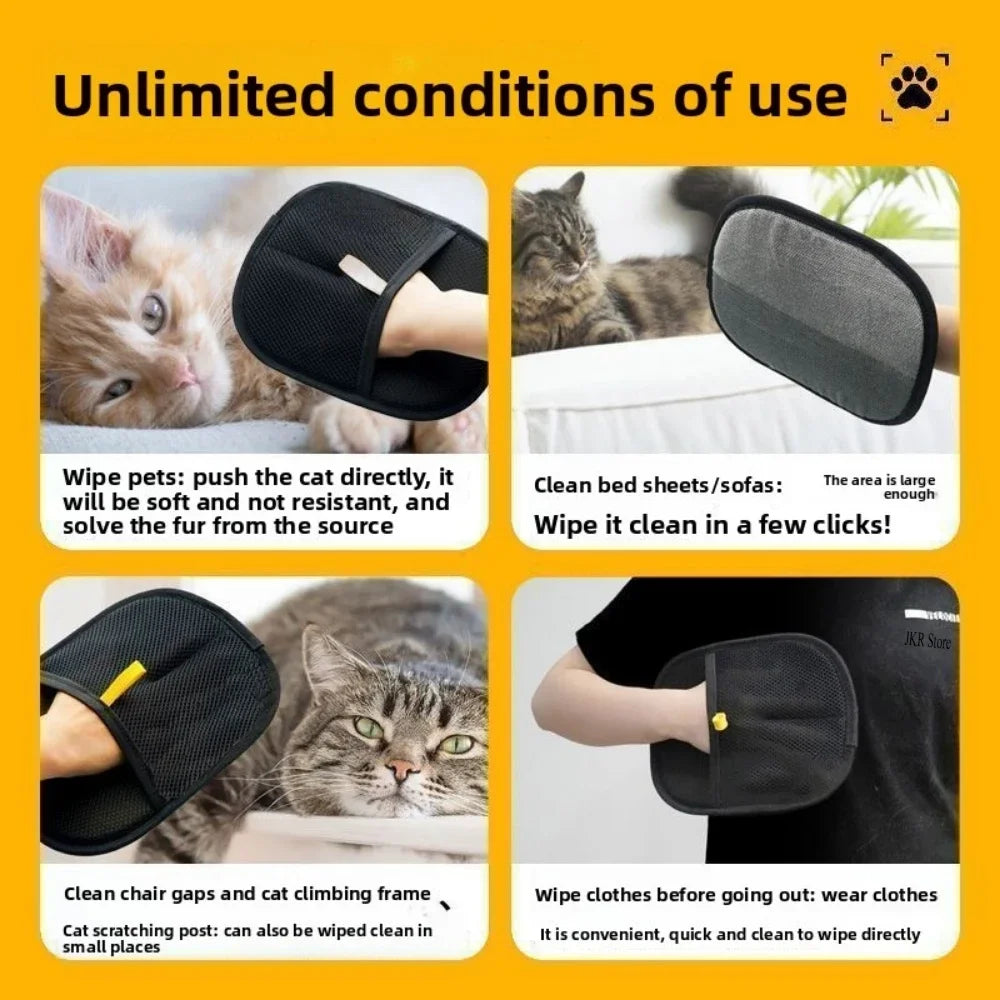 Pet Hair Removal Tools Cats Hair Glove Etc. Mittens Dog Brush Pet Cleaning Gloves Goods for Dogs Dog Grooming Equipment Supplies