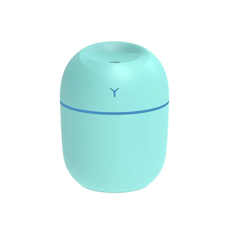USB Ultrasonic Humidifier - Portable Aroma Diffuser with LED Lights